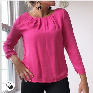 JCREW Pink Blouse